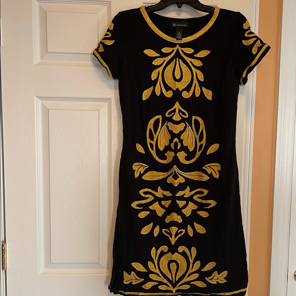 Used INC size L lined dress